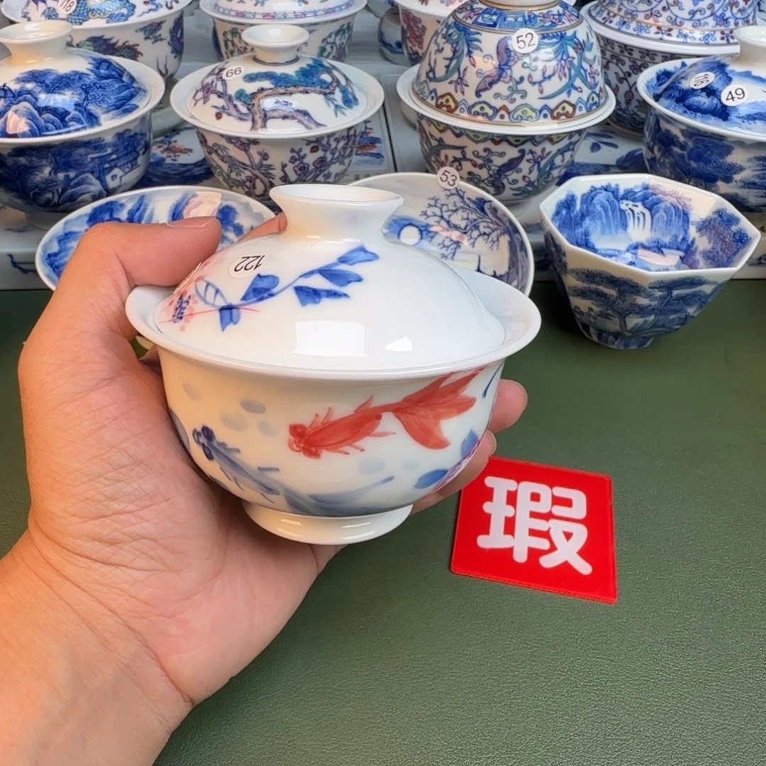 纯手工纯手绘茶具68