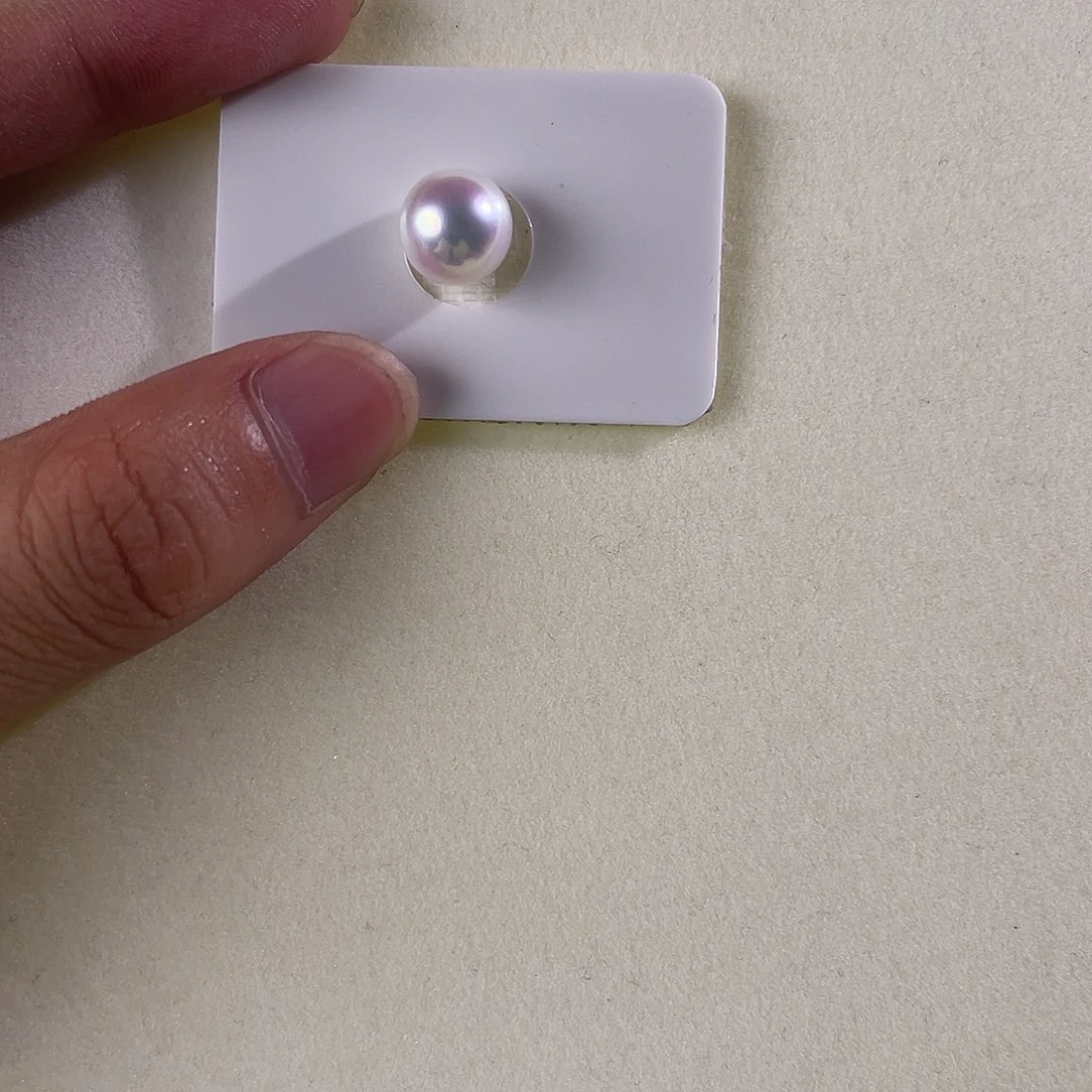 银S925镶嵌淡水珍珠裸珠