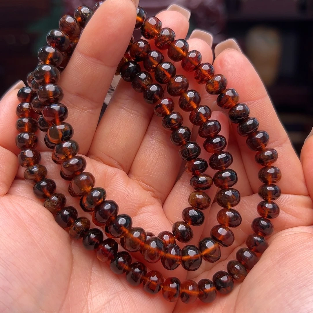 琥珀裸石未镶嵌抚顺琥珀20192。8m m