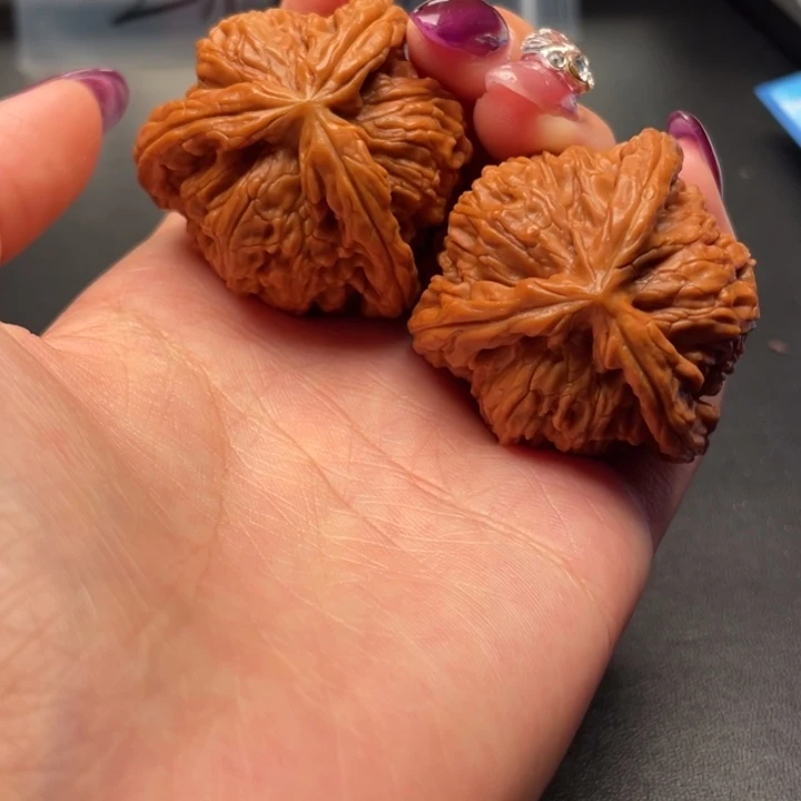 奉***先吊坠文玩核桃白狮子