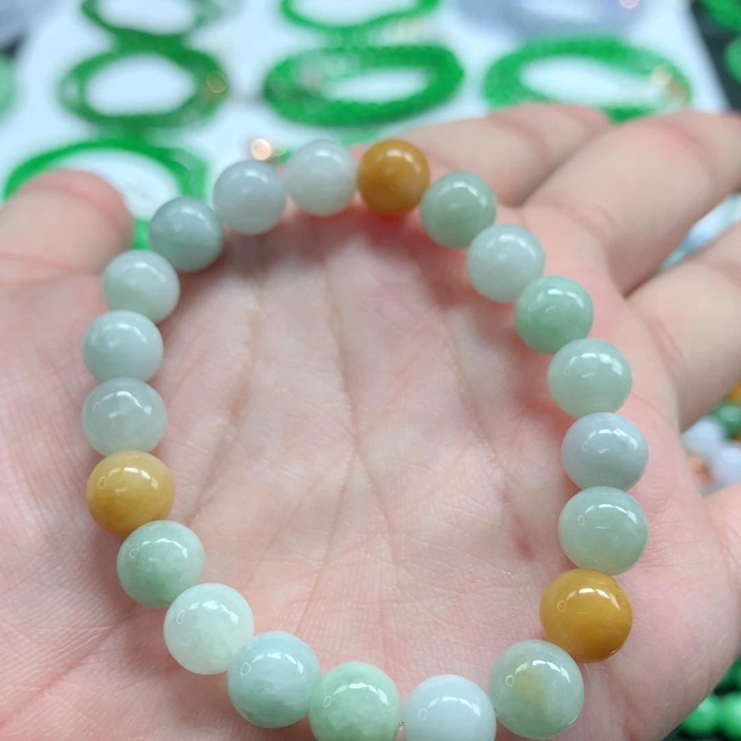 未镶嵌手链翡翠翡翠
