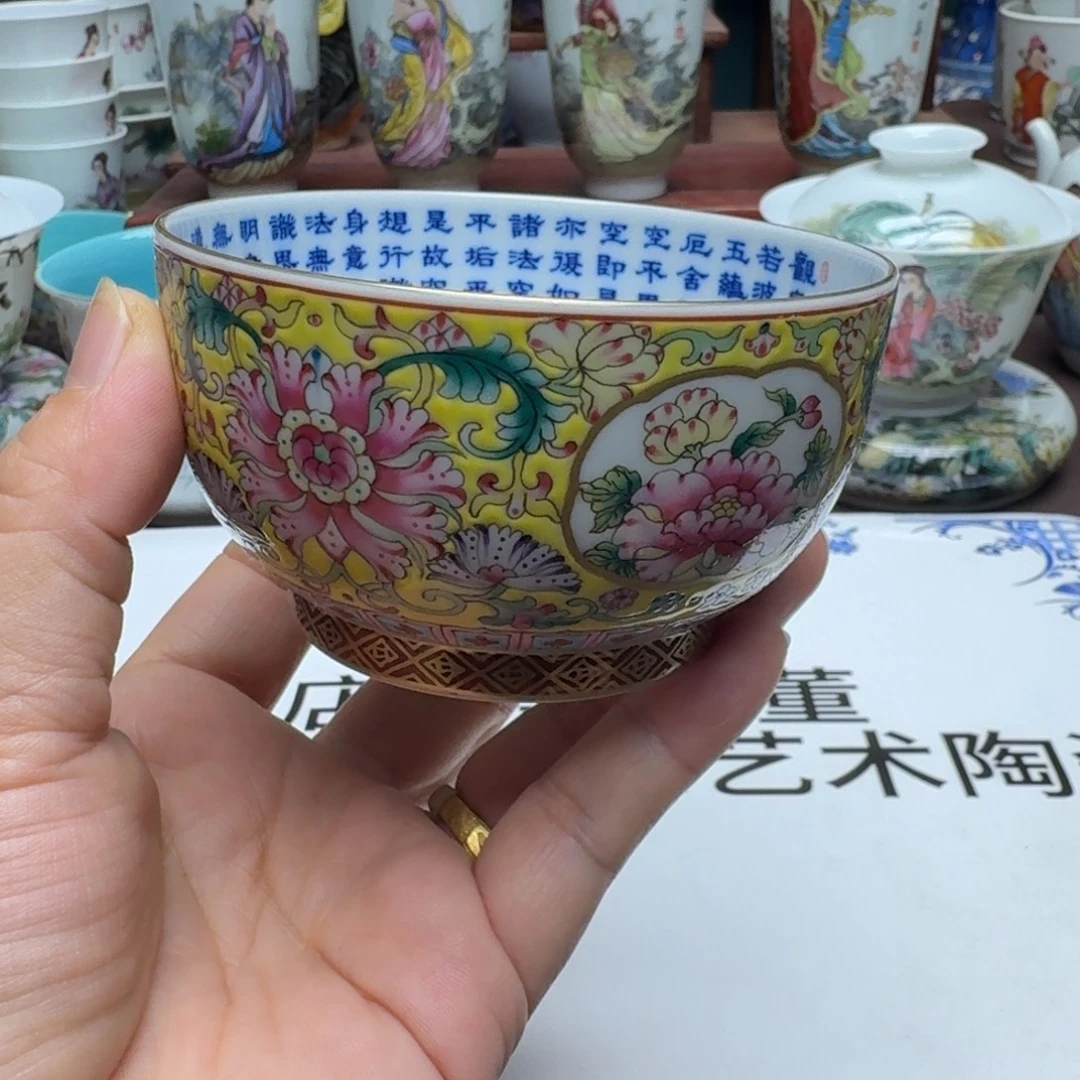 景德镇手工手绘展示