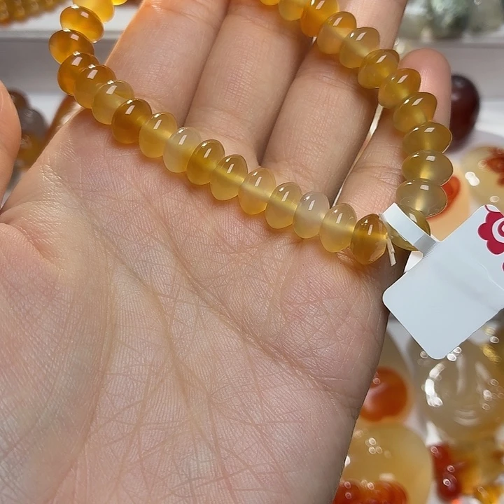玛瑙/玉髓手链未镶嵌心**梦8