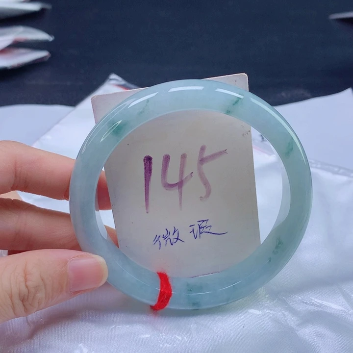 翡翠未镶嵌手镯圈口616161612