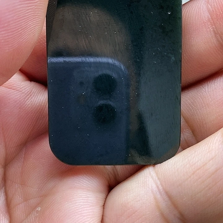 【闪购商品】手链未镶嵌和田玉塔青无事牌