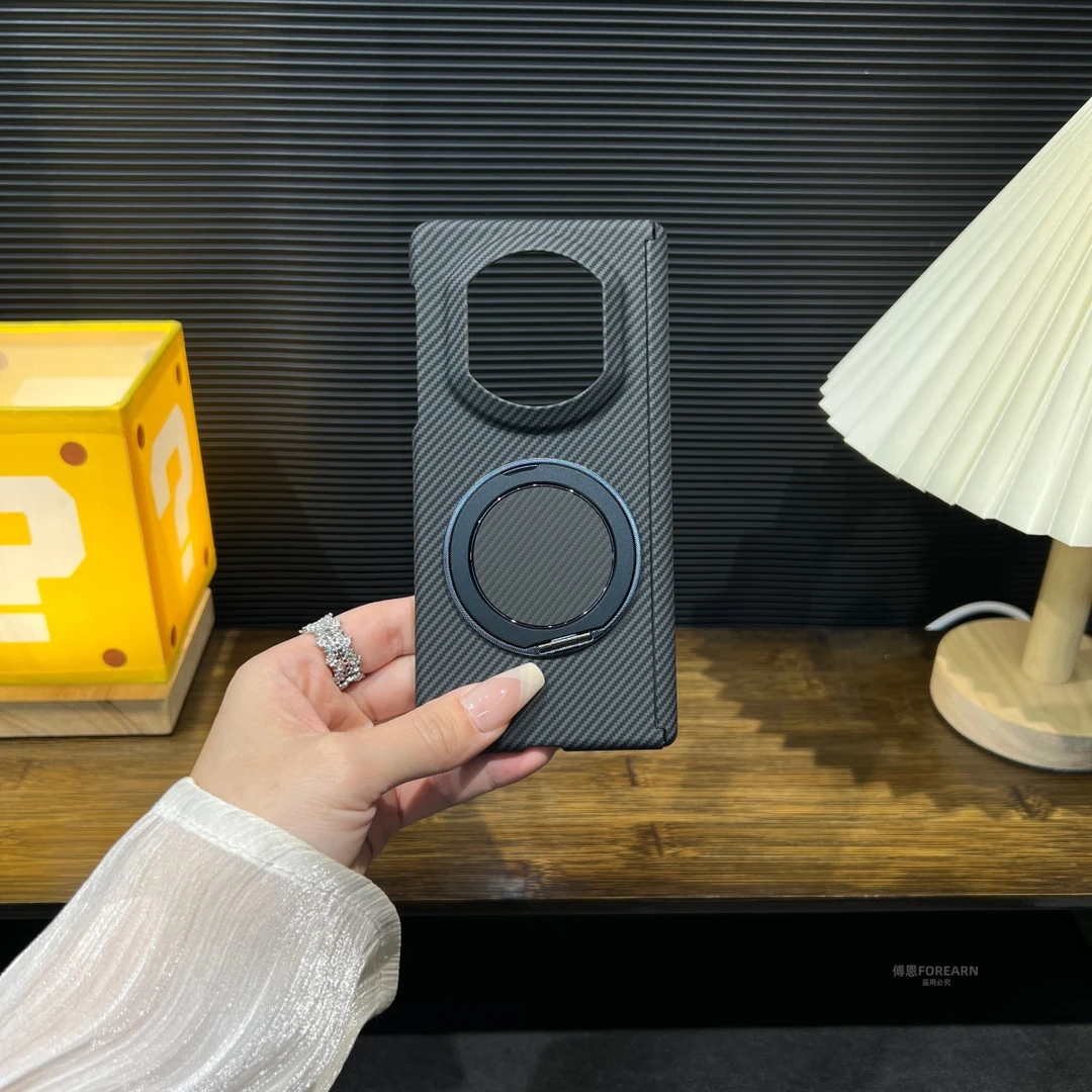 适用于华为matex7手机壳支架x7折叠屏磁吸保护套新款超薄防摔中轴