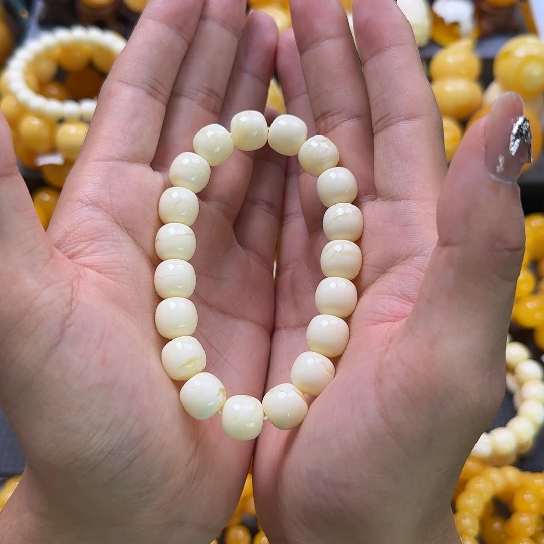 未镶嵌蜜蜡珠宝奇石同料12mm