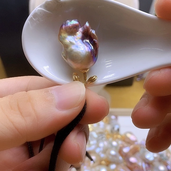 淡水珍珠未镶嵌颈饰818