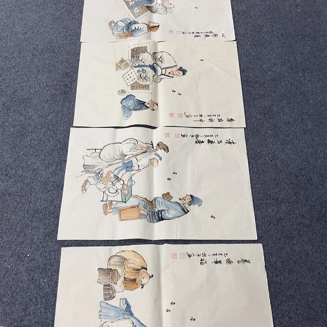 国画国画老师手绘作品