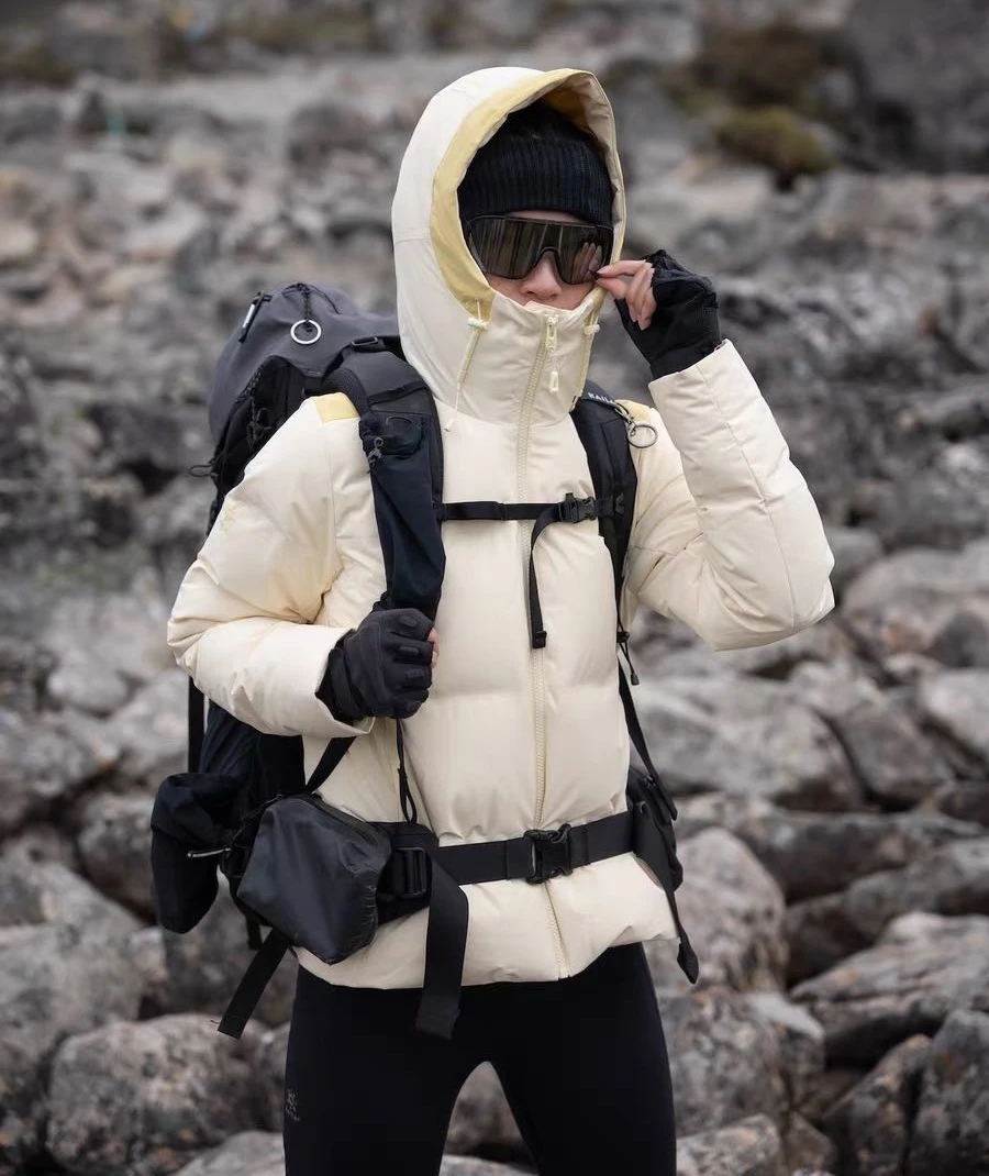 女款防风保暖户外滑雪徒步外套