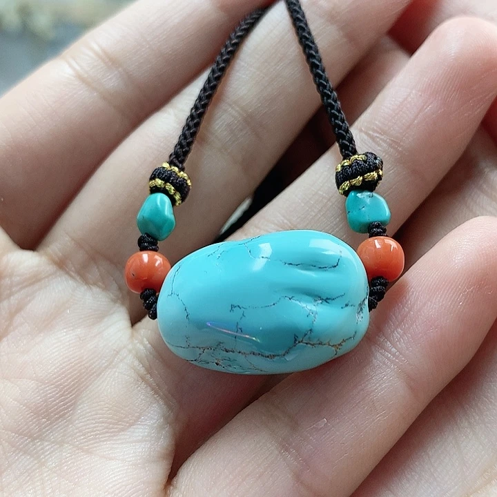 未镶嵌绿松石珠宝奇石