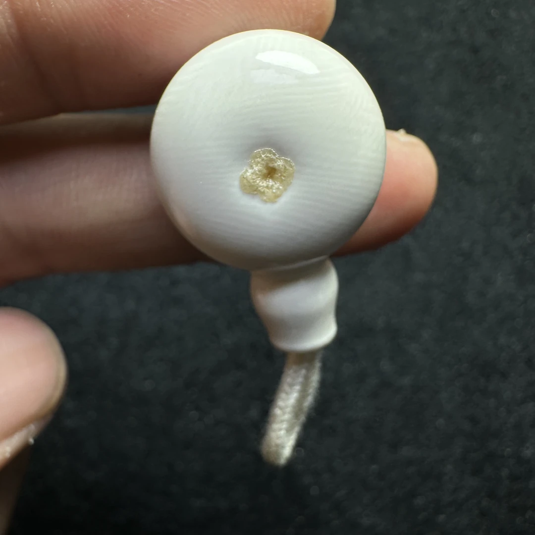 F138猛犸象牙对孔15.7*19.5*28冰料果冻料分体藏式三通