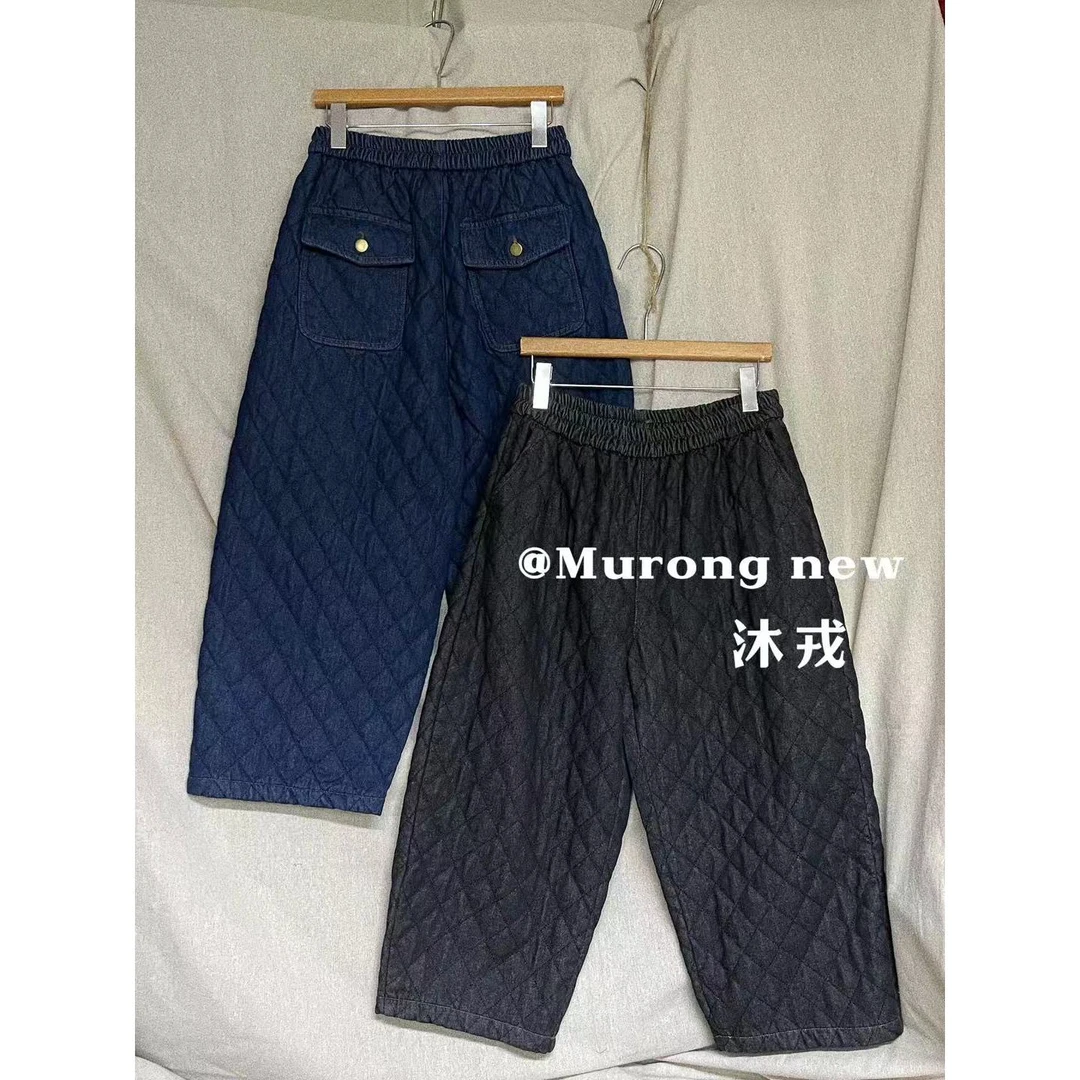 叨叨推荐款 MR#24257#间棉牛仔裤（冬季新款）FL