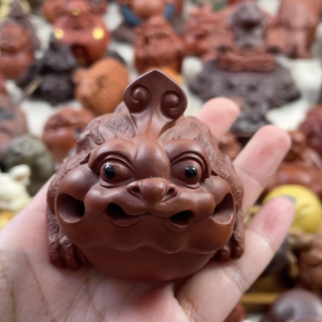 【闪购商品】紫砂茶宠紫砂金蟾