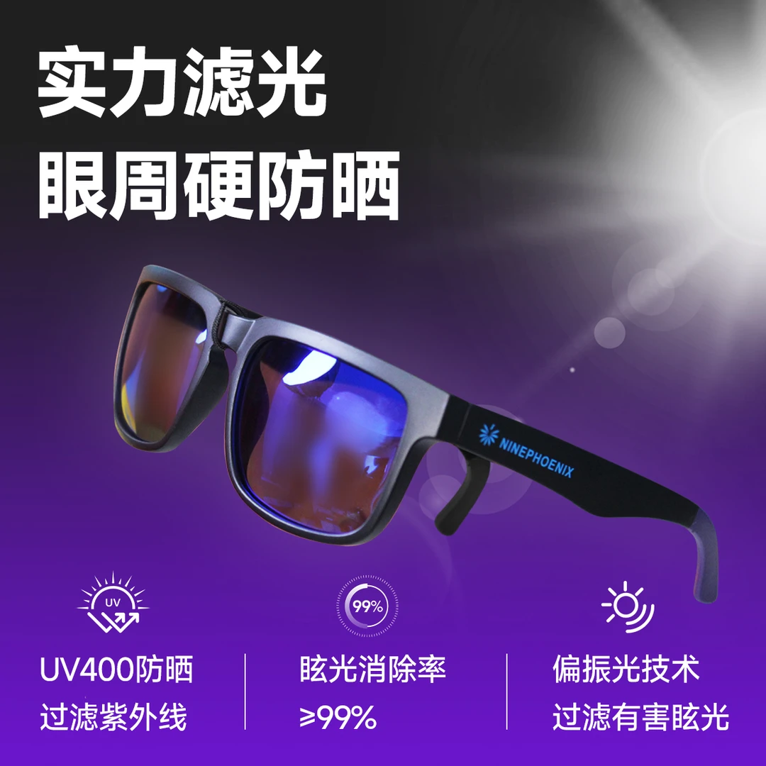 九凤王专业路亚偏光镜专业钓鱼户外运动太阳镜眼镜