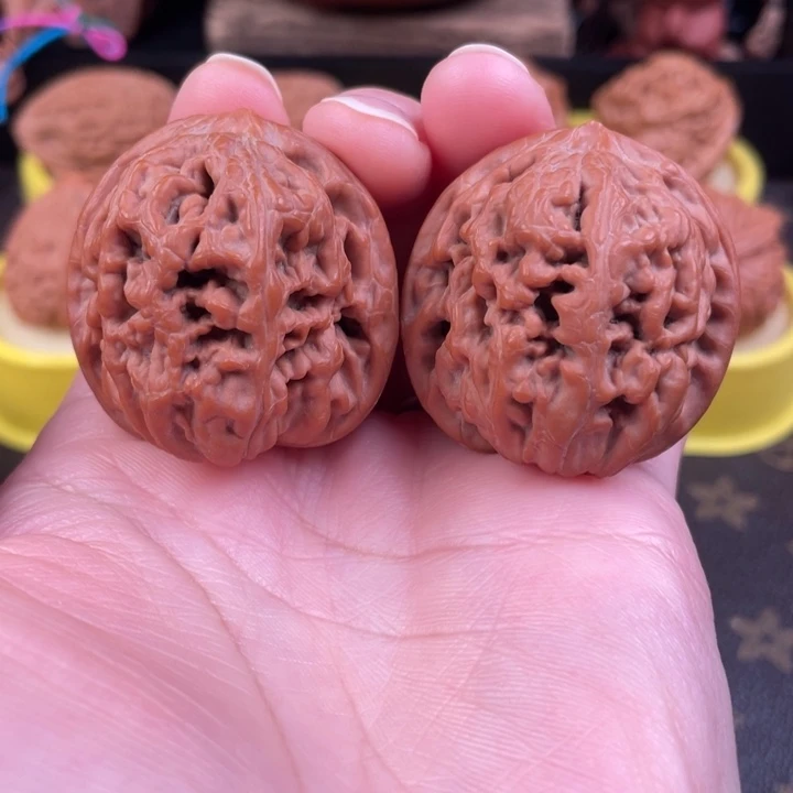 吊坠文玩核桃凤凰台38