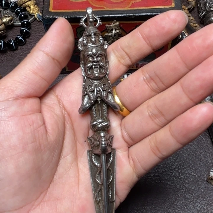 玻璃颈饰藏传喜马拉雅