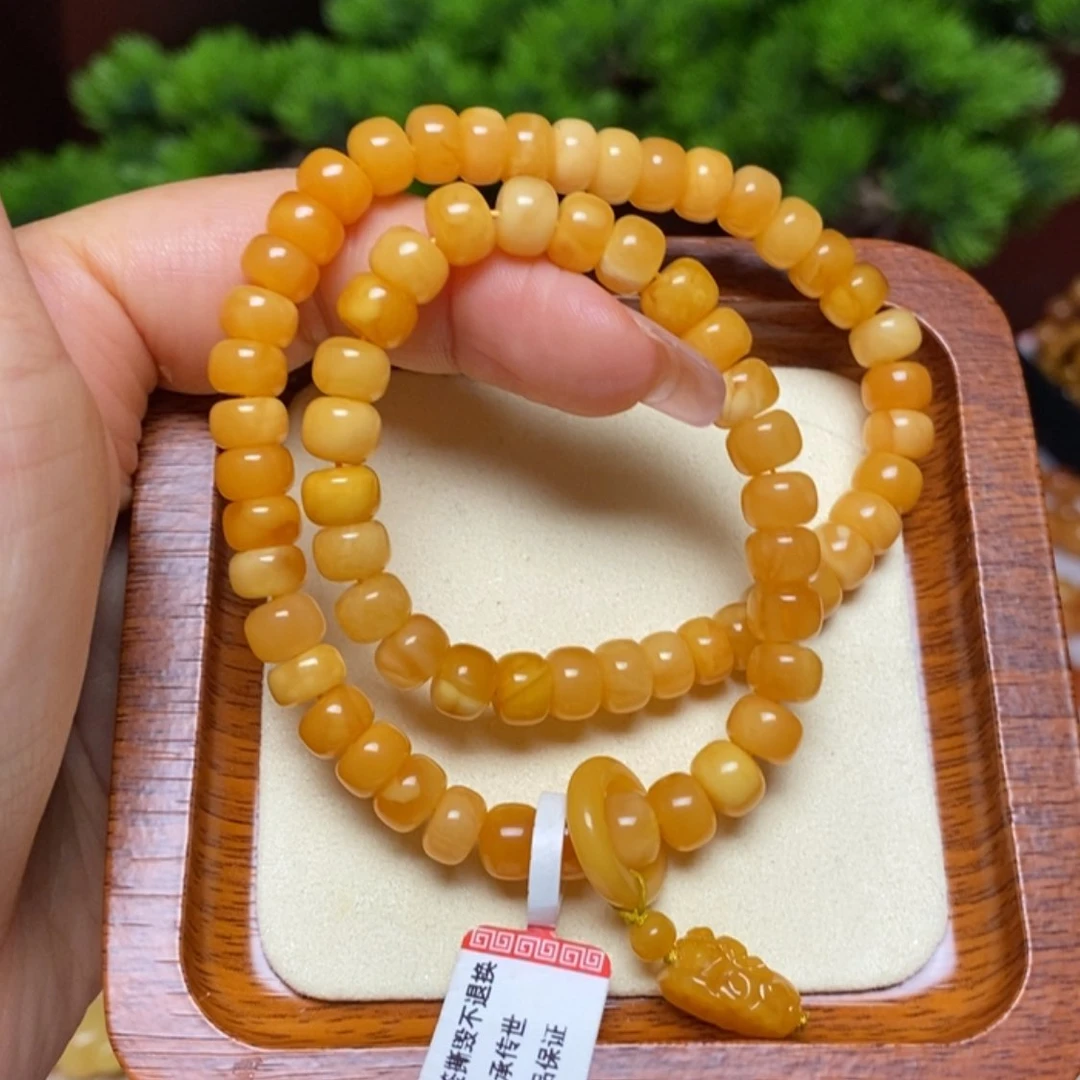 【闪购商品】手链蜜蜡未镶嵌手串