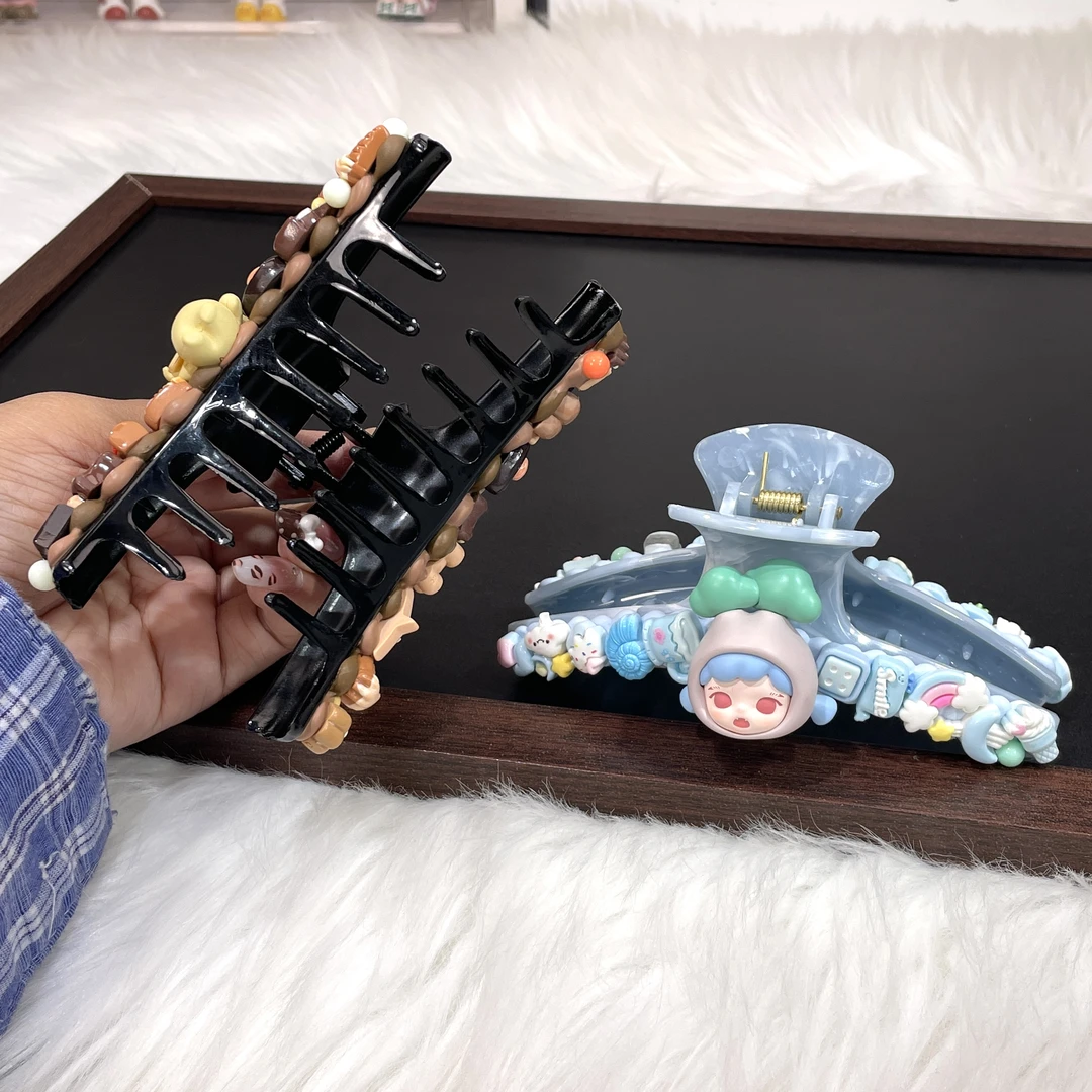 【明款】饭团手工奶油胶萌粒抓夹