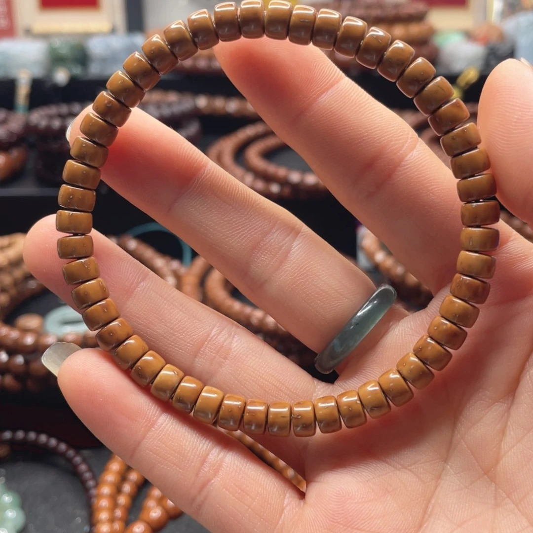 ****紫金鼠手串6*4纯肉鼠片手串