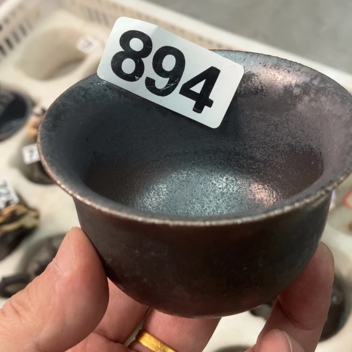 柴烧杯子与宝瓶大放漏