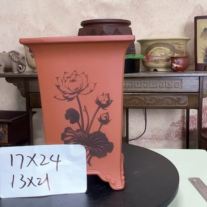 紫砂花盆宜兴紫砂