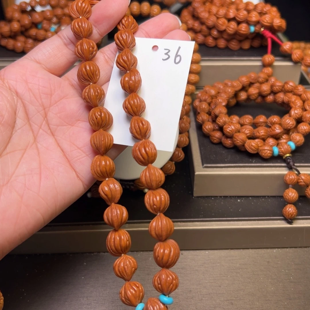 手串桃核野生桃八棱11左右精品无修手持