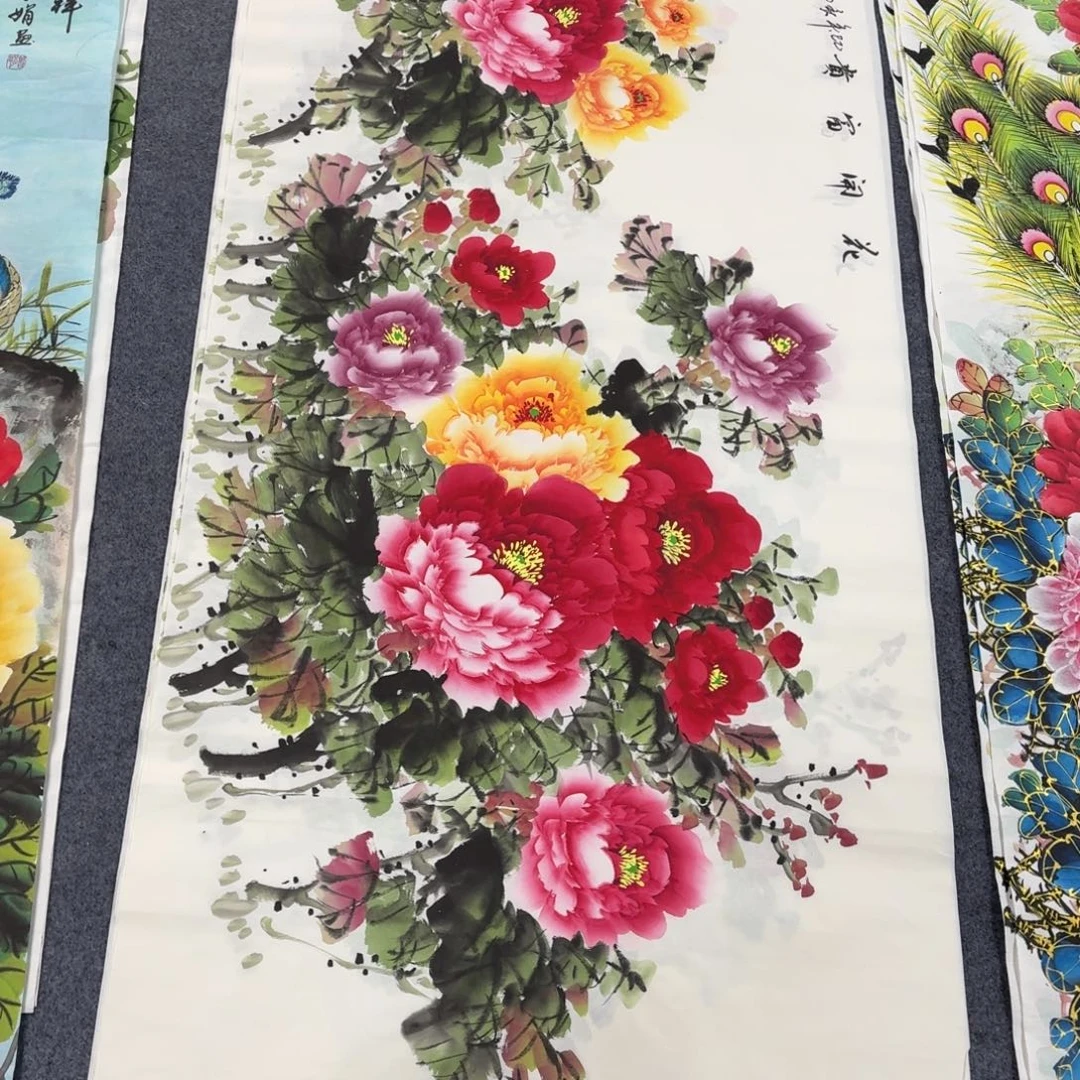 国画140×70画画画画