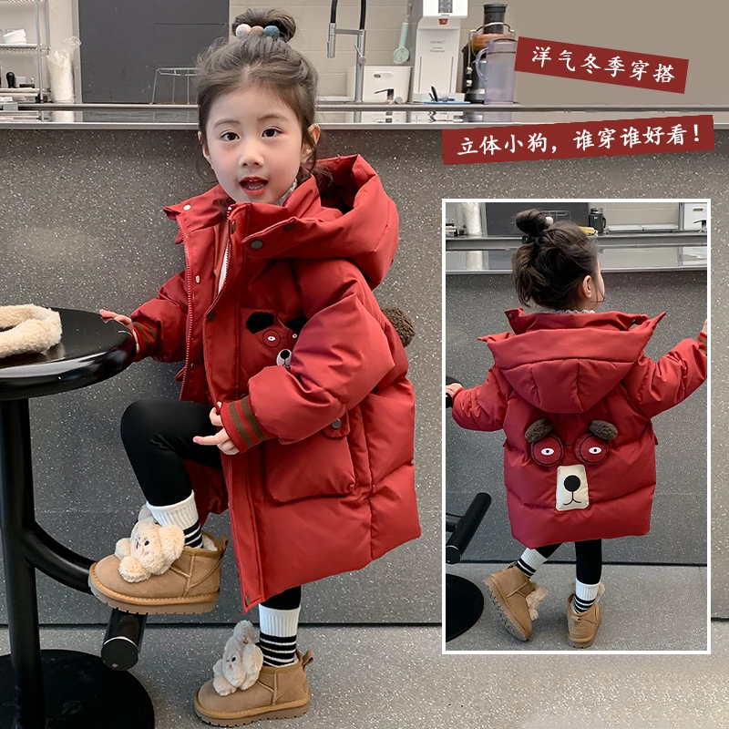 女童棉服冬季2025新款宝宝加厚冬装棉袄儿童棉衣网红洋气秋冬外套