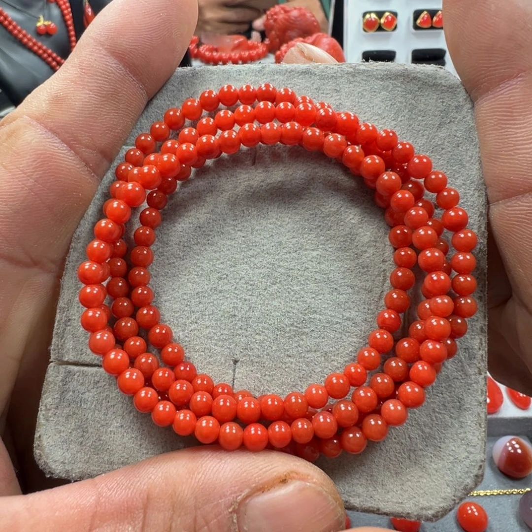 南红玛瑙未镶嵌多圈4