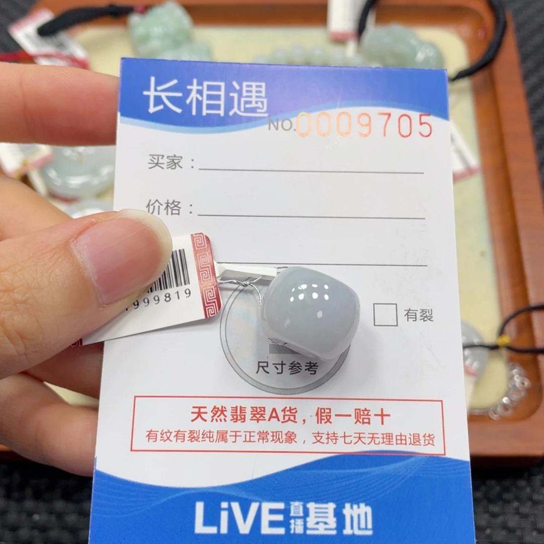 颈饰未镶嵌翡翠翡翠吊坠9705