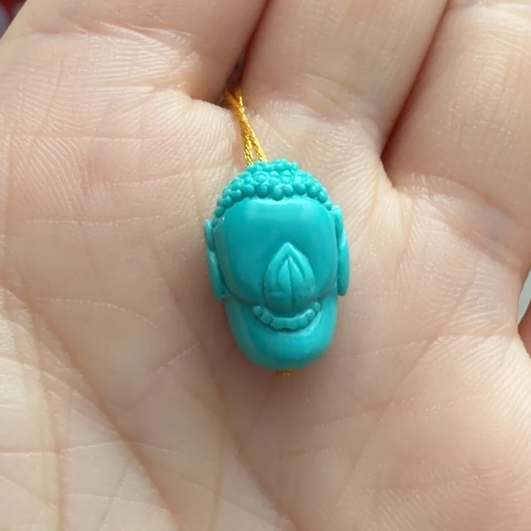 绿松石未镶嵌颈饰