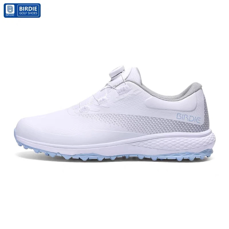 birdie全防水宽楦高尔夫鞋 防水防皱