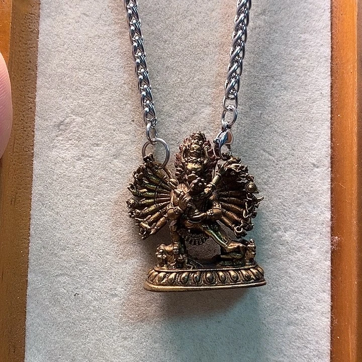 大威德金刚随身铜器铜器