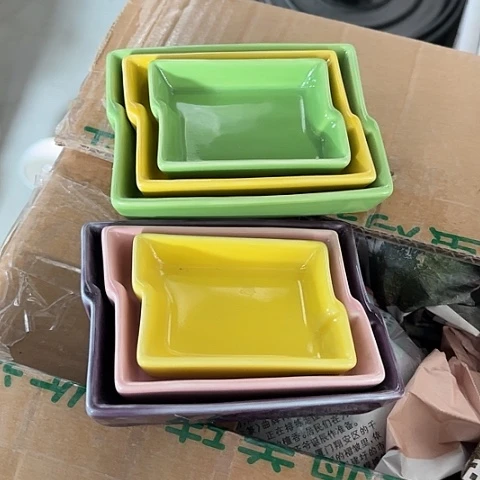 微瑕，不能明火，碟子6个