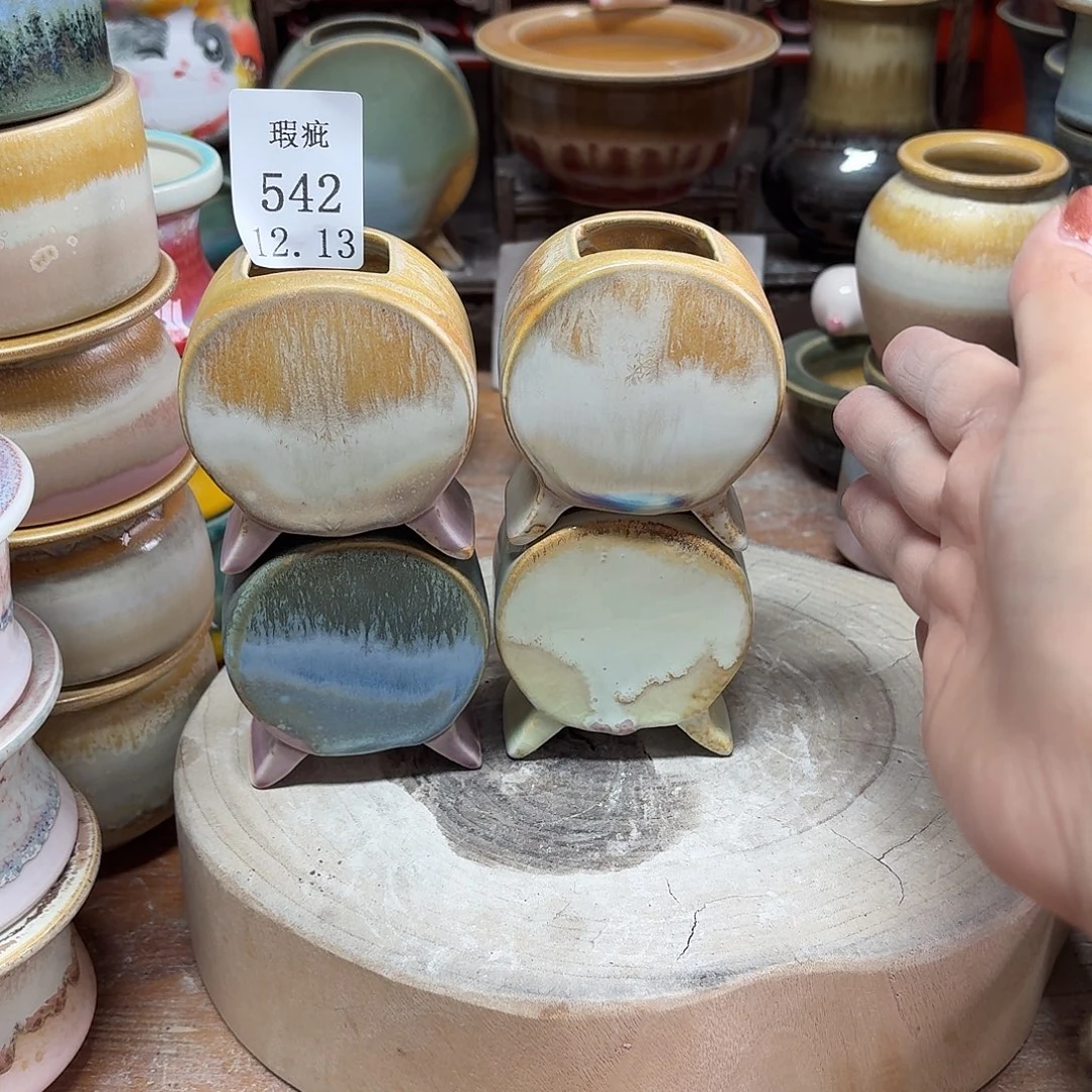 开***营瓷片景德镇陶瓷手工制作