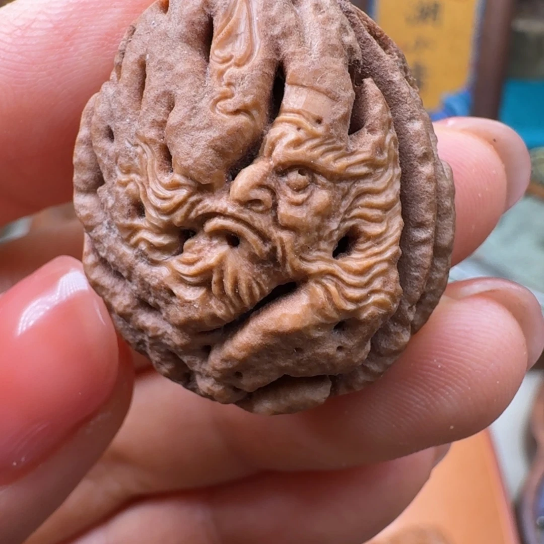 吊坠橄榄核核潮核雕手工制作