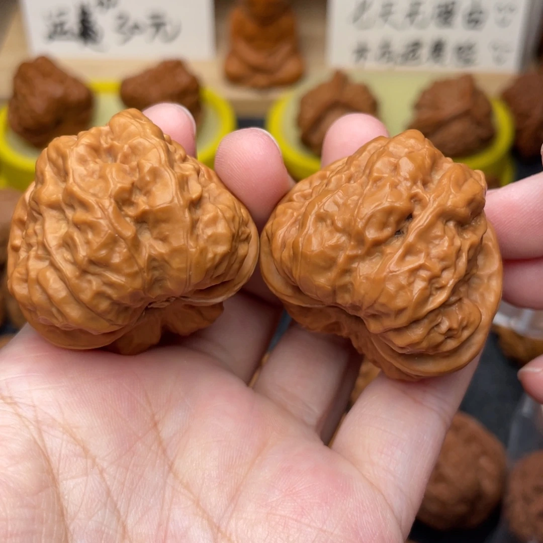 文玩核桃把件蛤蟆40