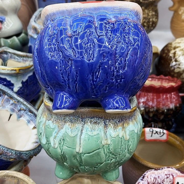 多肉植物陶瓷花盆9.99包邮