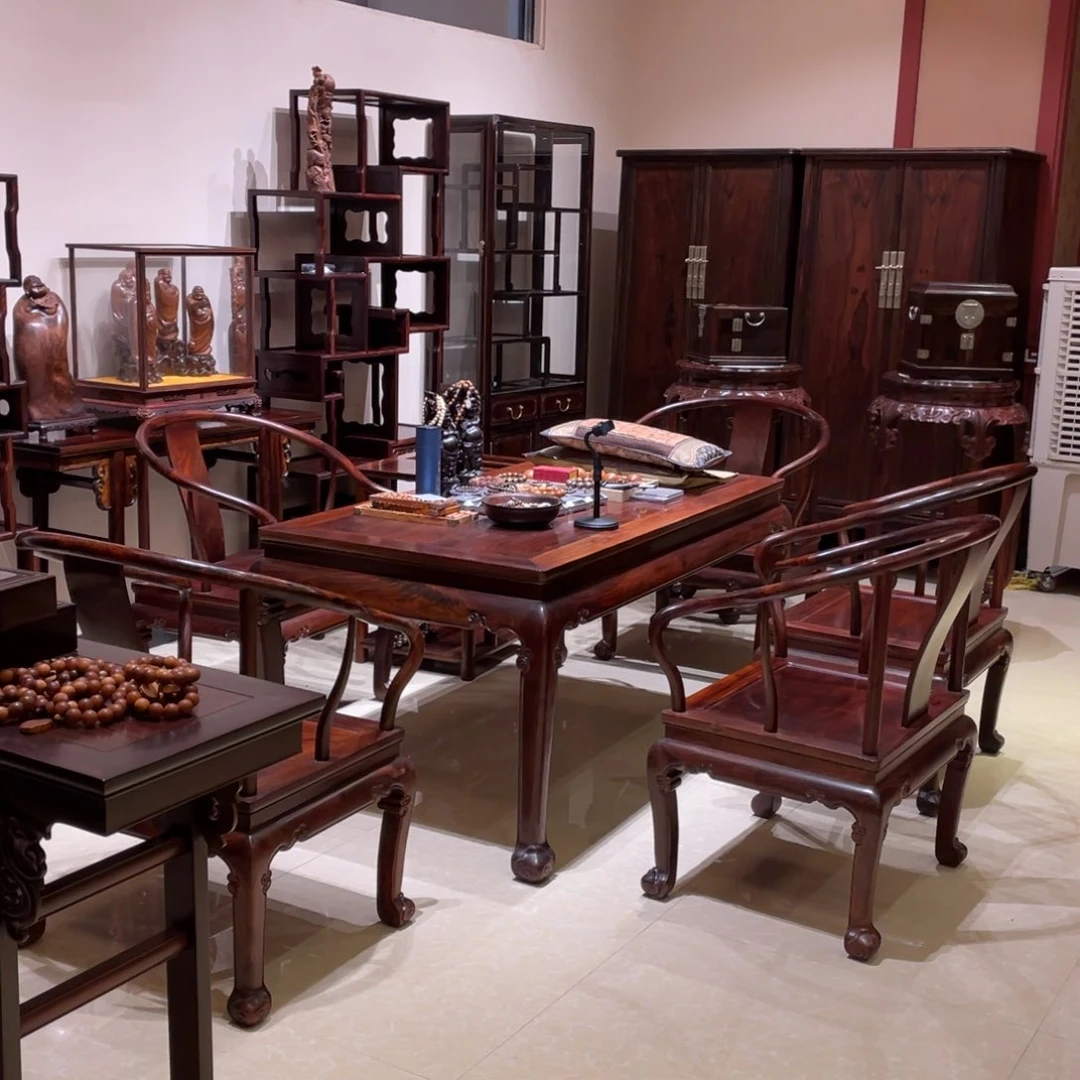 红酸枝木类成套家具