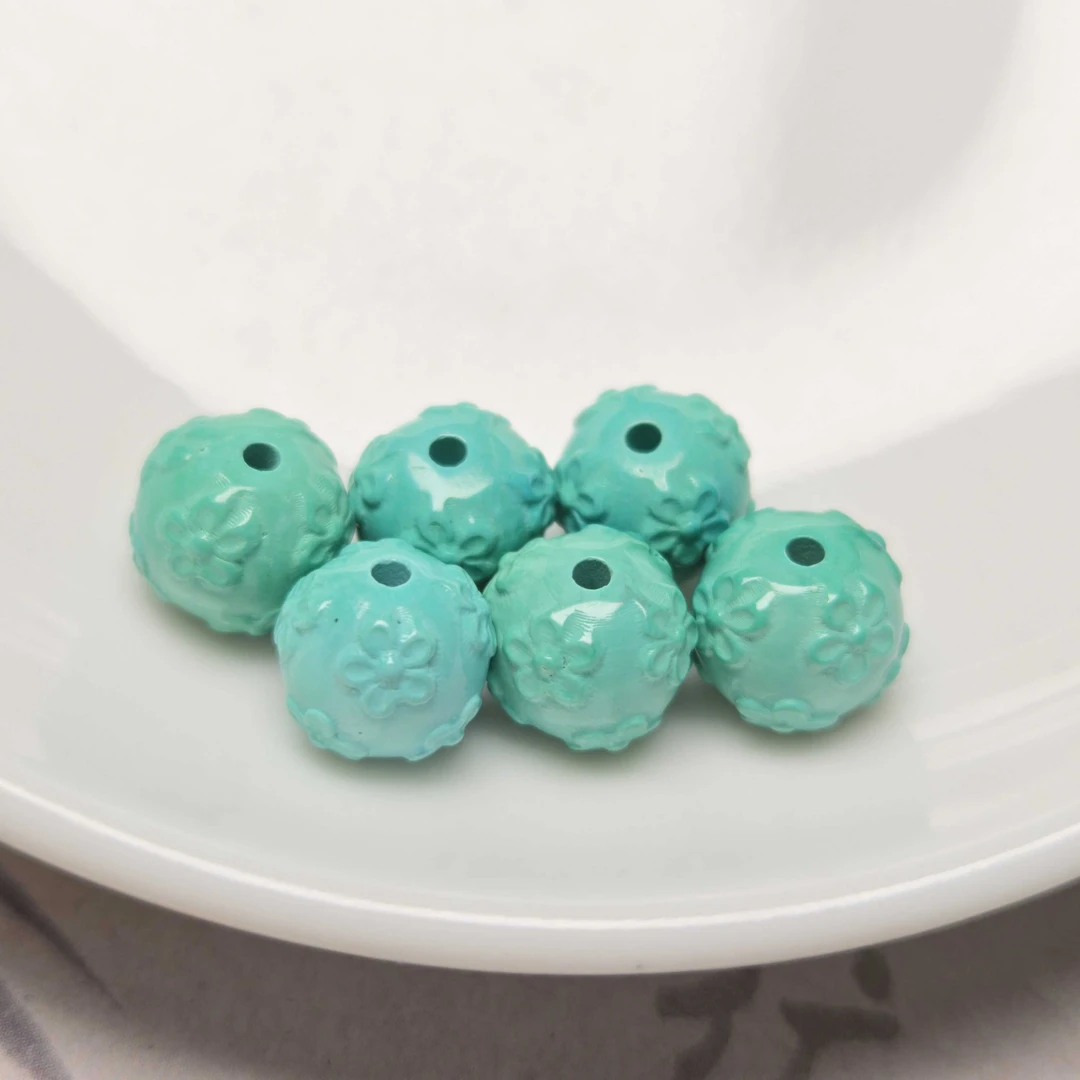 多样性发1颗碳酸盐菱镁矿花隔珠卡10mm
