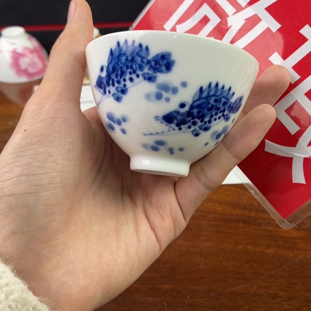 杯景德镇手绘陶瓷艺术