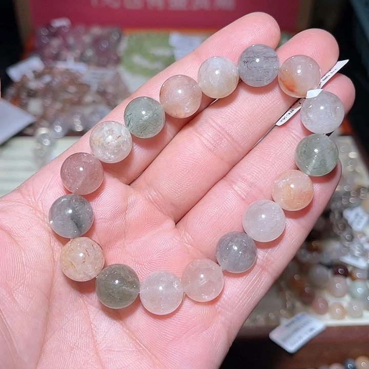 水晶手链未镶嵌66号多样性发一  12+