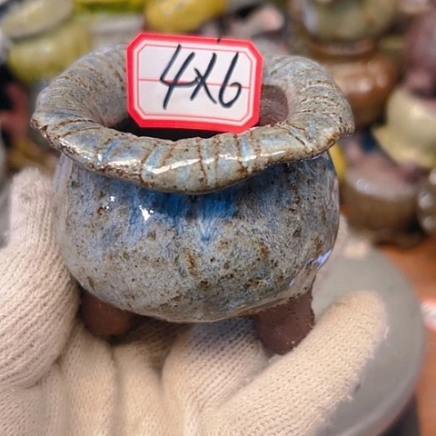 粗陶花盆手工花盆制作