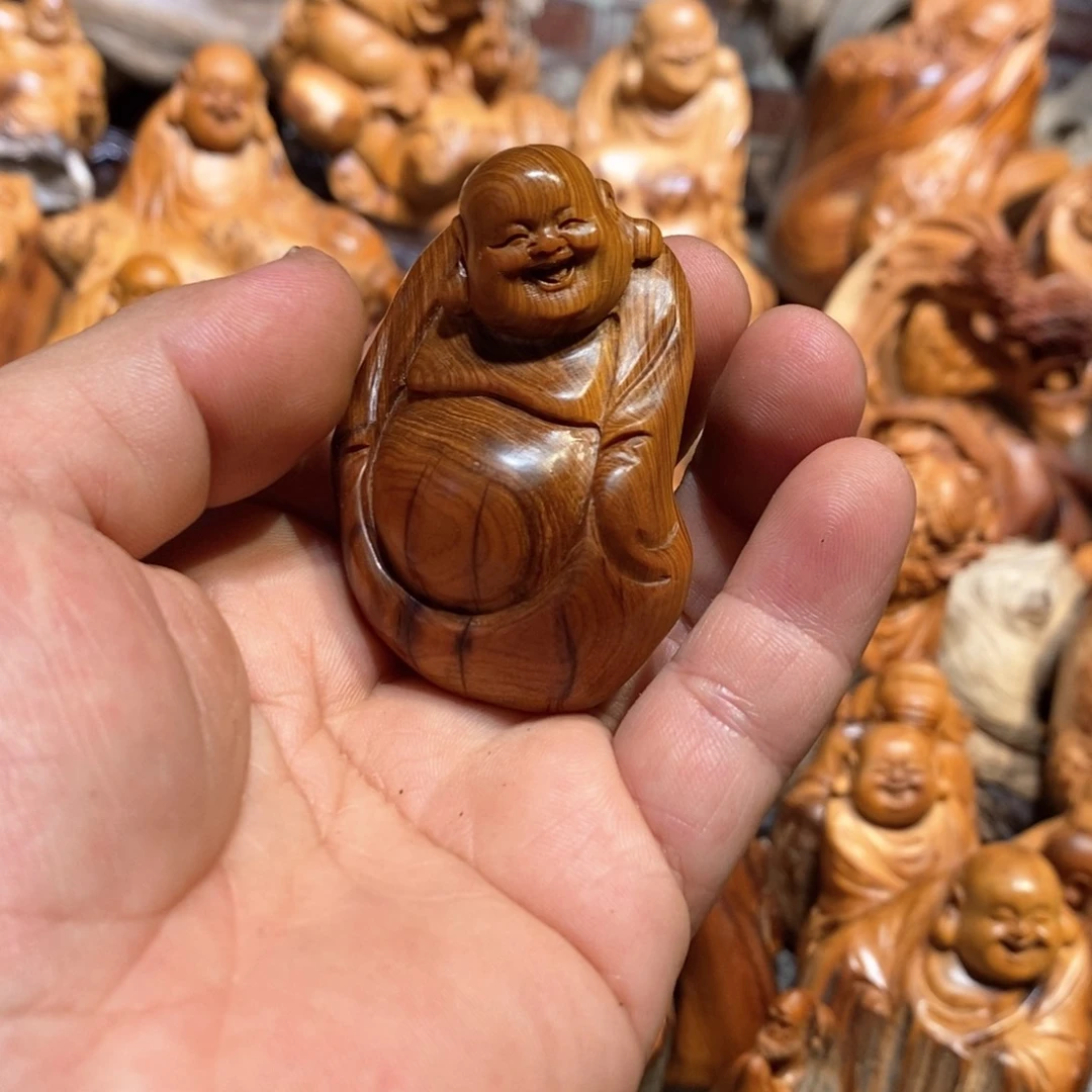 柏木崖柏根雕摆件