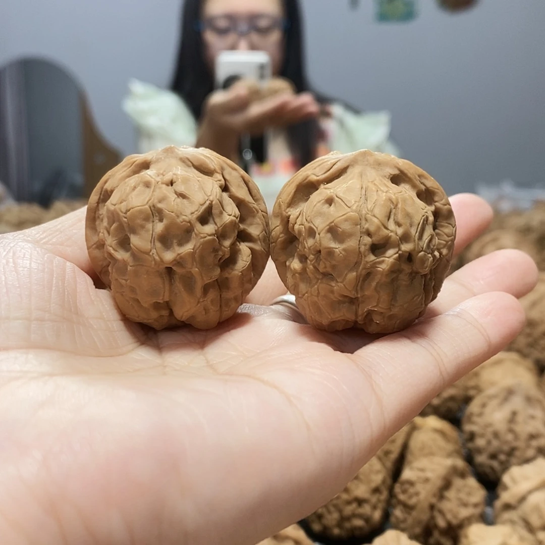 数***字文玩核桃吊坠甲骨文37