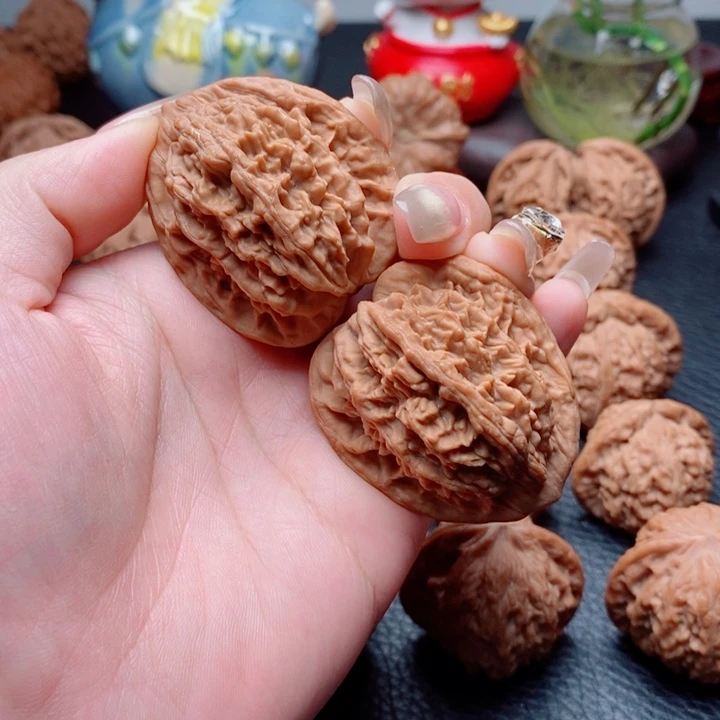 把件文玩核桃麦虎41