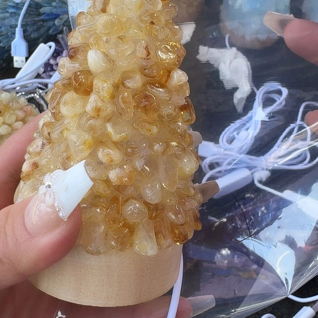 与***漫未镶嵌手链烟晶黄