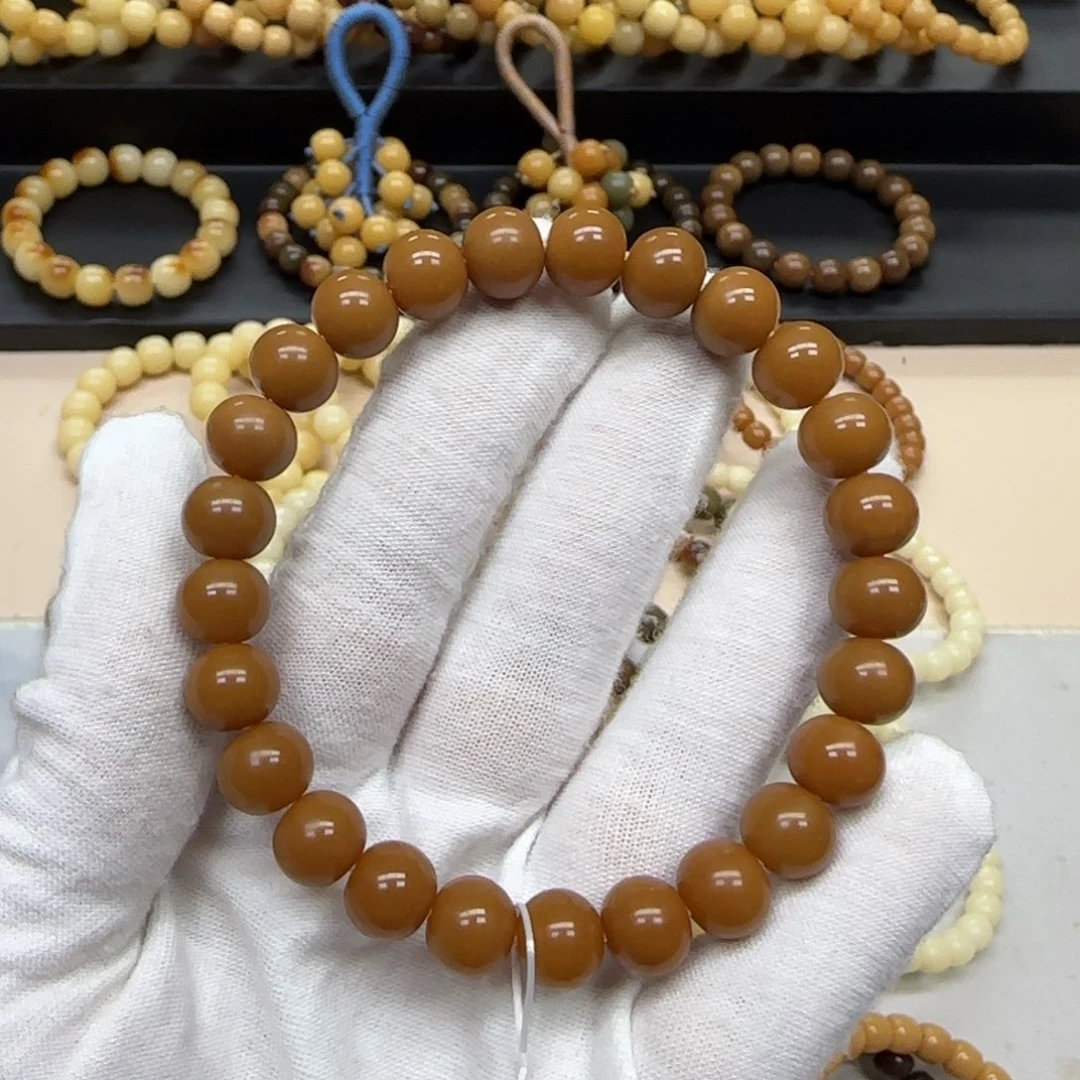 菩提根/象牙果手串8.8*10 精工 11年