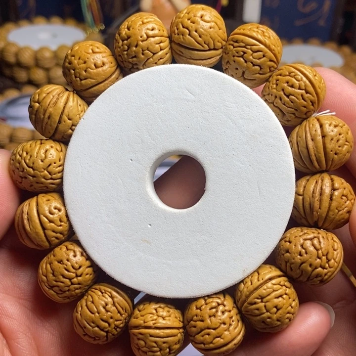 桃核手串野生千山虎